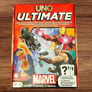 UNO Ultimate Marvel Card Game 2023 1st Edition